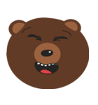 I Love Brown Teddy Bear Baby（個別スタンプ：22）