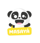 ぺらぺらパンダ（個別スタンプ：10）