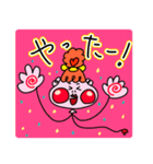 ふうせん型宇宙人「ふわ子」（個別スタンプ：14）
