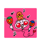 ふうせん型宇宙人「ふわ子」（個別スタンプ：16）