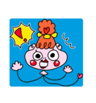 ふうせん型宇宙人「ふわ子」（個別スタンプ：22）