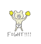 くまクマくまさん（個別スタンプ：17）