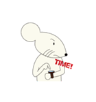 Mr. White's emotions.（個別スタンプ：3）