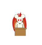 Mr. White's emotions.（個別スタンプ：9）