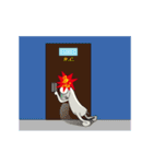 Mr. White's emotions.（個別スタンプ：12）