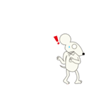 Mr. White's emotions.（個別スタンプ：19）