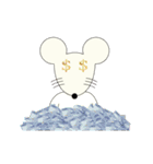 Mr. White's emotions.（個別スタンプ：23）
