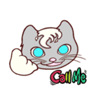 ねこがいる地球（個別スタンプ：1）