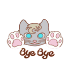 ねこがいる地球（個別スタンプ：2）