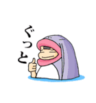 ウミウシ子は電気なまずの夢を見るか？（個別スタンプ：7）