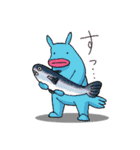 ウミウシ子は電気なまずの夢を見るか？（個別スタンプ：9）