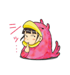 ウミウシ子は電気なまずの夢を見るか？（個別スタンプ：21）