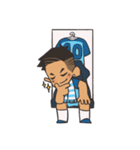 iBlue @Man Town (in English)（個別スタンプ：2）