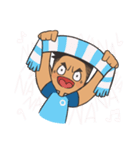iBlue @Man Town (in English)（個別スタンプ：4）