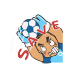 iBlue @Man Town (in English)（個別スタンプ：28）
