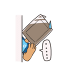 iBlue @Man Town (in English)（個別スタンプ：37）