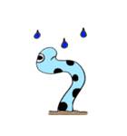 ゆるっとちんあなご＆にしきあなご（個別スタンプ：1）