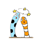 ゆるっとちんあなご＆にしきあなご（個別スタンプ：34）