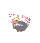 Chubby cockatiel（個別スタンプ：3）