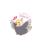 Chubby cockatiel（個別スタンプ：10）