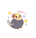 Chubby cockatiel（個別スタンプ：19）