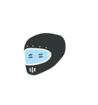 Biker - Helmets（個別スタンプ：13）