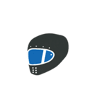 Biker - Helmets（個別スタンプ：35）