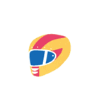 Biker - Helmets（個別スタンプ：37）