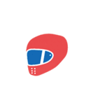 Biker - Helmets（個別スタンプ：39）