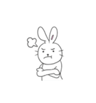 イベントバイトうさぎ（個別スタンプ：15）