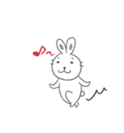 イベントバイトうさぎ（個別スタンプ：23）