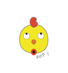 One Word Chick（個別スタンプ：9）