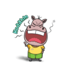 Gipopo and Deroro, hippo and deer friend（個別スタンプ：10）