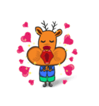 Gipopo and Deroro, hippo and deer friend（個別スタンプ：24）