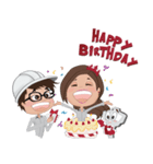 Mr.Plodpai ＆ Nong Kunjae（個別スタンプ：11）