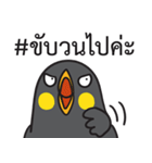 Let's Speak with Hill Myna Thai hashtag（個別スタンプ：8）