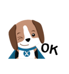 NeXie, Super Beagle（個別スタンプ：6）