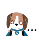 NeXie, Super Beagle（個別スタンプ：14）