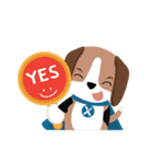 NeXie, Super Beagle（個別スタンプ：26）