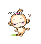 おさるの◆◇かのとちゃん◇◆（個別スタンプ：12）