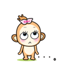 おさるの◆◇かのとちゃん◇◆（個別スタンプ：32）