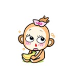 おさるの◆◇かのとちゃん◇◆（個別スタンプ：36）