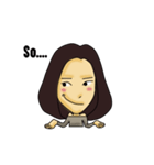 Hello Emma(Gray color)（個別スタンプ：8）