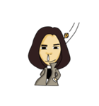 Hello Emma(Gray color)（個別スタンプ：13）