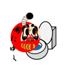だるま侍（個別スタンプ：37）