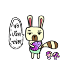 The life of Bear Rabbit（個別スタンプ：3）