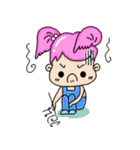 BamBam little girl（個別スタンプ：19）