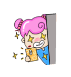 BamBam little girl（個別スタンプ：33）