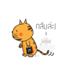 Cat Thongtha Cartoon（個別スタンプ：37）