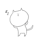 送り先を選ぶスタンプ(猫)（個別スタンプ：40）